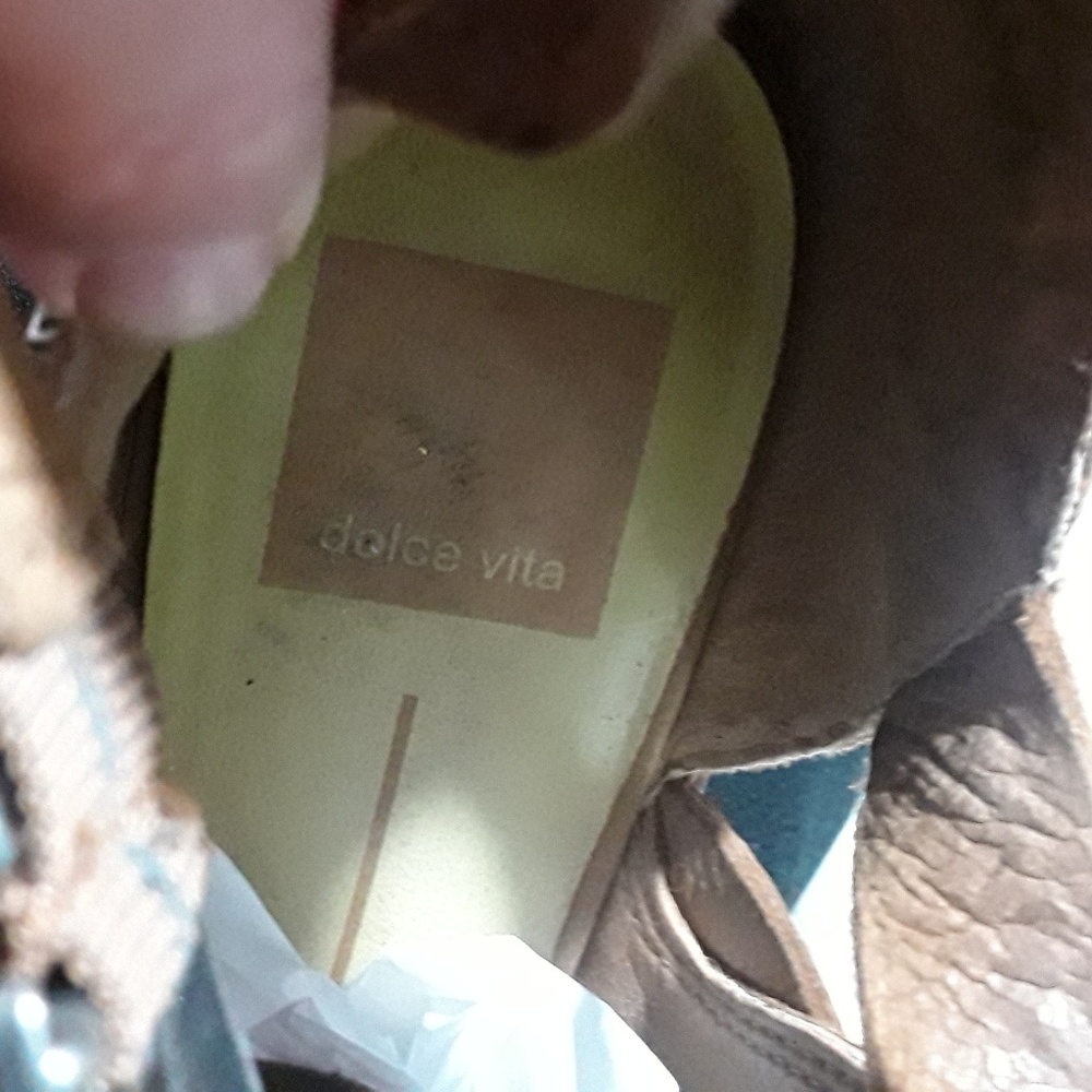 Dolce Vita | Tan Western Style Buckle Booties - Picture 5 of 7